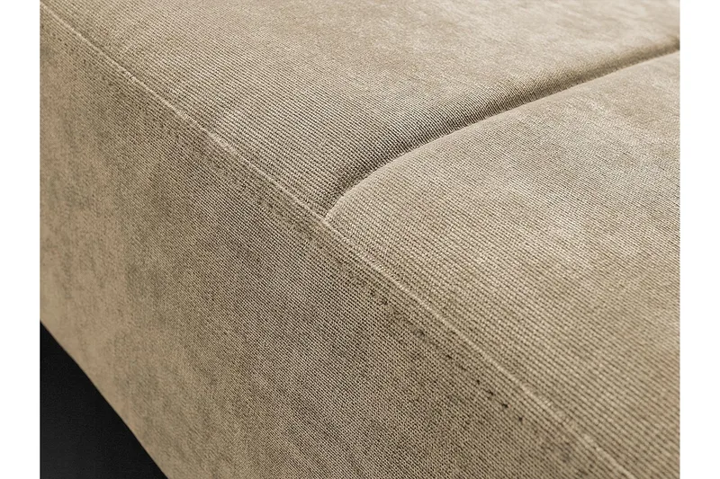 Aden Hjørnesofa Venstre - Grå/Svart - Møbler - Sofaer - Skinnsofaer