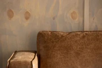 Akron 3-seter Sofa Bonded Lær - Brun - Møbler - Sofaer - Skinnsofaer