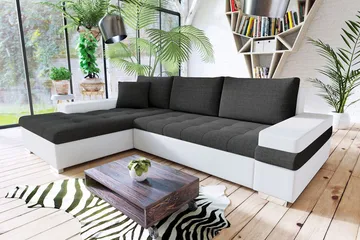 Bangkok Divansovesofa 274x182x83 cm - Møbler - Sofaer - Skinnsofaer