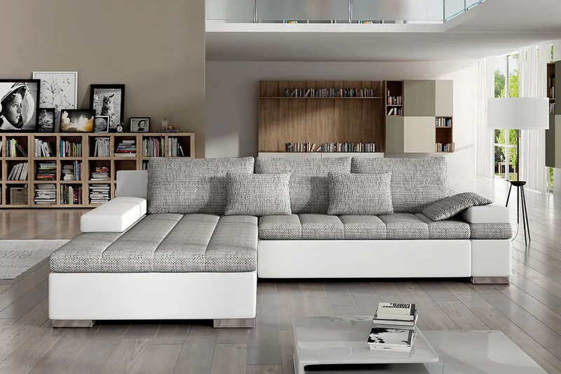 Bangkok Divansovesofa 310x175x83 cm - Møbler - Sofaer - Skinnsofaer