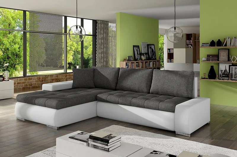 Cerys Divansovesofa 265x185x85 cm - Møbler - Sofaer - Skinnsofaer