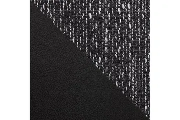 Cerys Sovesofa med Divan Vendbar - Svart - Møbler - Sofaer - Skinnsofaer