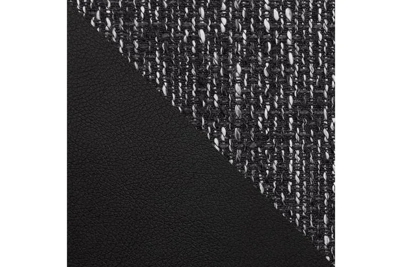 Cerys Sovesofa med Divan Vendbar - Svart - Møbler - Sofaer - Skinnsofaer