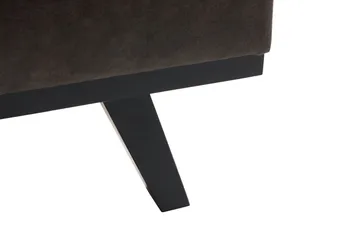 Copenhagen 4-seters Høyrevendt L-formet Sjeselongsofa i Kunstlær - Mørk grå - Møbler - Sofaer - Skinnsofaer