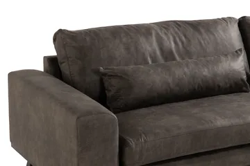 Copenhagen 4-seters Sofa i Kunstlær - Mørk grå - Møbler - Sofaer - Skinnsofaer