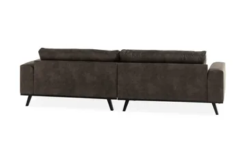 Copenhagen 4-seters Sofa i Kunstlær - Mørk grå - Møbler - Sofaer - Skinnsofaer