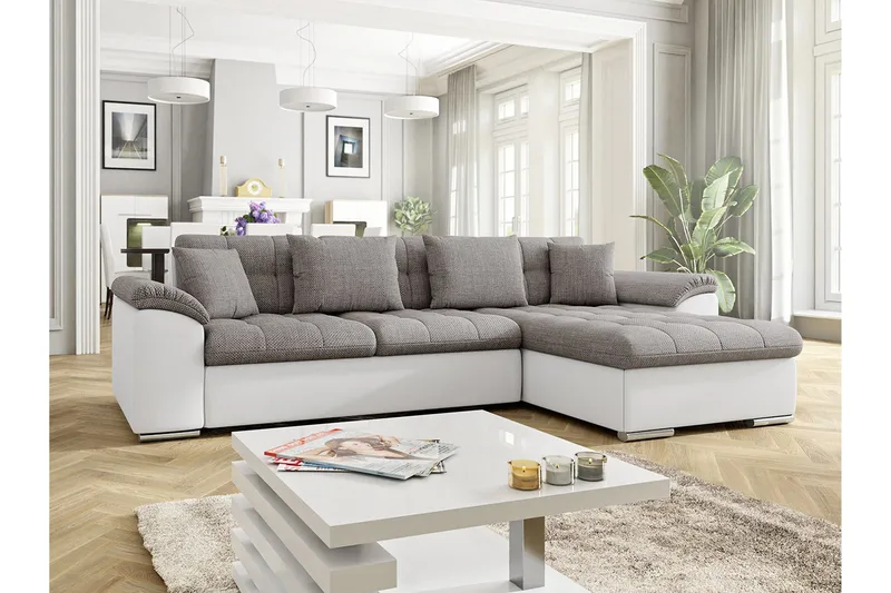 Diana Divansovesofa 280x160x76 cm - Møbler - Sofaer - Skinnsofaer