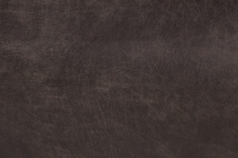 Divan sofa Cheshunt Høyre Ekte lær - Svart - Møbler - Sofaer - Skinnsofaer