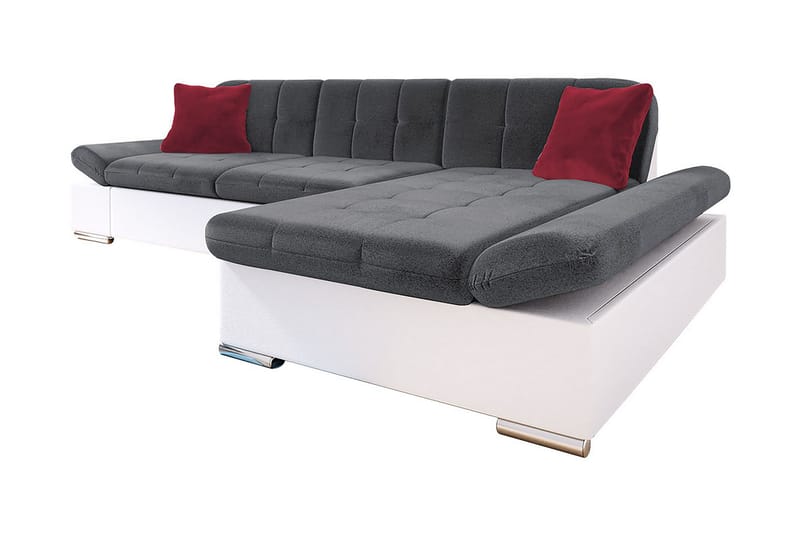 Divansovesofa Malwi 278x162x76 cm - Fløyelssofaer - Skinnsofaer - Sovesofa divan