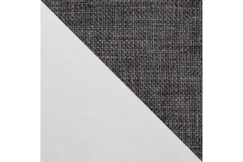 Dynir Hjørnesovesofa Divan med Oppbevaring Høyre - Hvit/Lysegrå - Møbler - Sofaer - Skinnsofaer