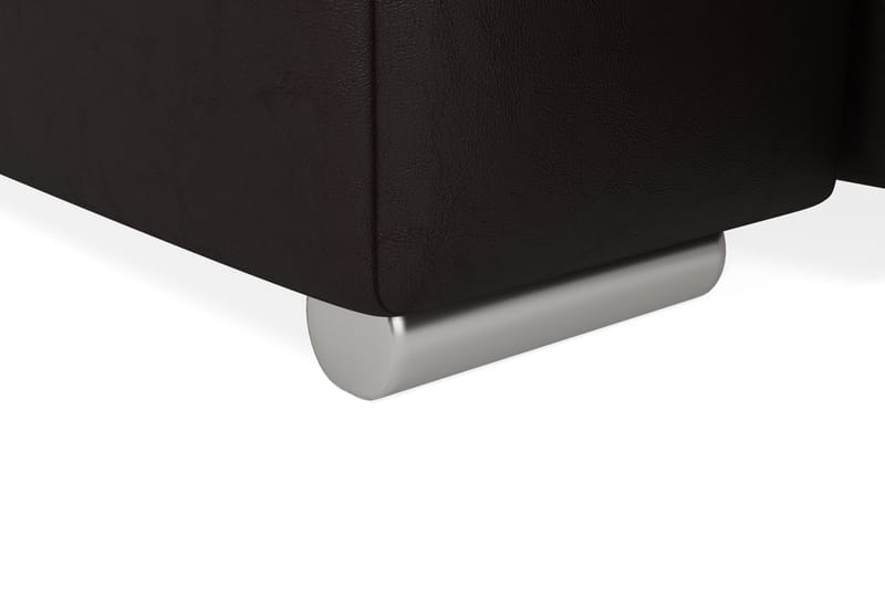 Dynir Stor Hjørnesovesofa Divan med Oppbevaring Venstre 350 cm bred - Beige / Brun - Møbler - Sofaer - Skinnsofaer