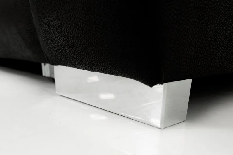 Irja Divansovesofa 4-seter Vendbar - Svart - Møbler - Sofaer - Skinnsofaer