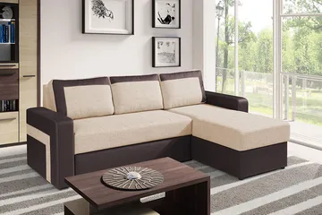Kolder Divansovesofa 234x156x82 cm - Møbler - Sofaer - Skinnsofaer