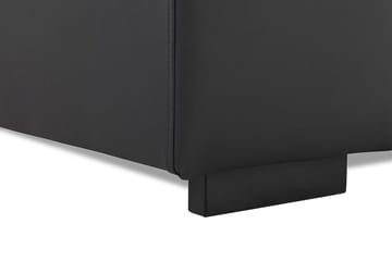Link 3-seters Sofa i Kunstlær - Svart - Møbler - Sofaer - Skinnsofaer