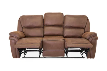 Saranda 3-seters Sofa - Brun - Møbler - Sofaer - 3 seter sofa