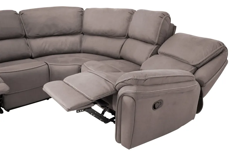 Saranda Hjørnesofa - Grå - Møbler - Sofaer - Hjørnesofaer