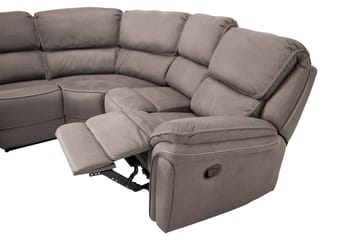 Saranda Hjørnesofa - Grå - Møbler - Sofaer - Hjørnesofaer