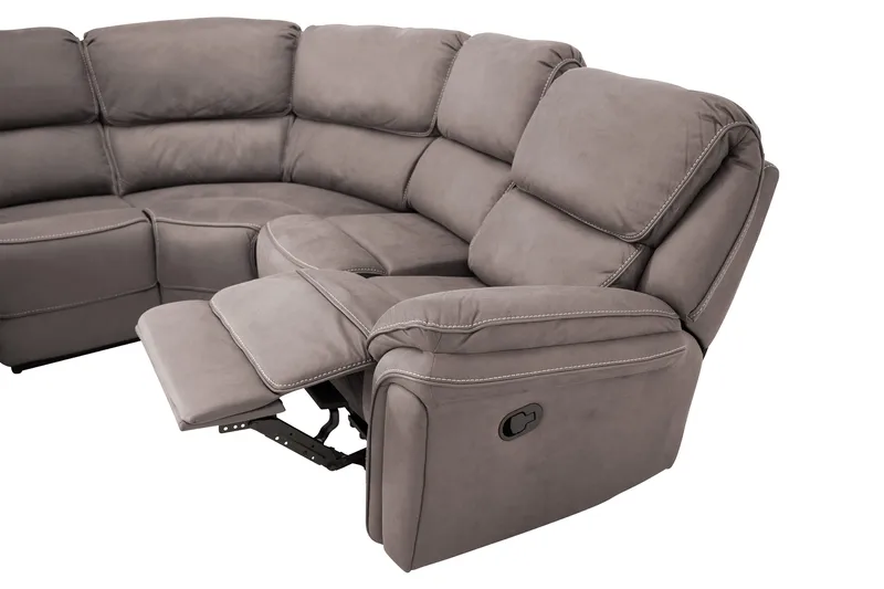 Saranda Hjørnesofa - Grå - Møbler - Sofaer - Hjørnesofaer