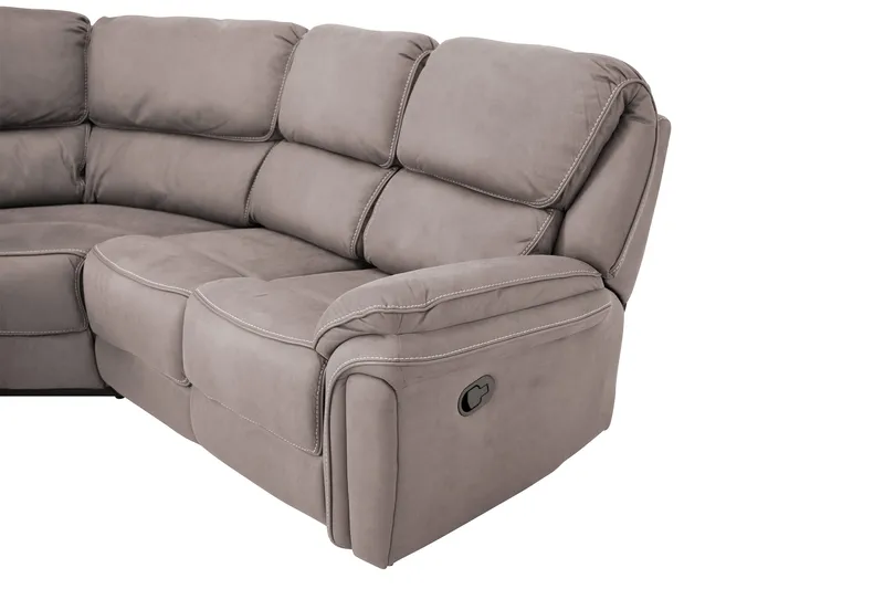 Saranda Hjørnesofa - Grå - Møbler - Sofaer - Hjørnesofaer