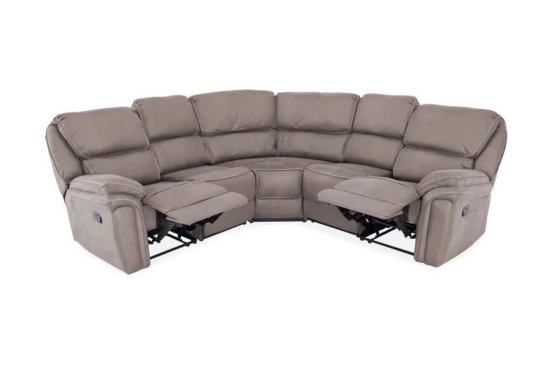 Saranda Hjørnesofa - Grå - Møbler - Sofaer - Hjørnesofaer