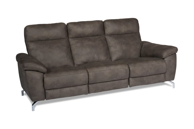 Sofa Ciela 3-seter - Brun - Skinnsofaer - 3 seter sofa