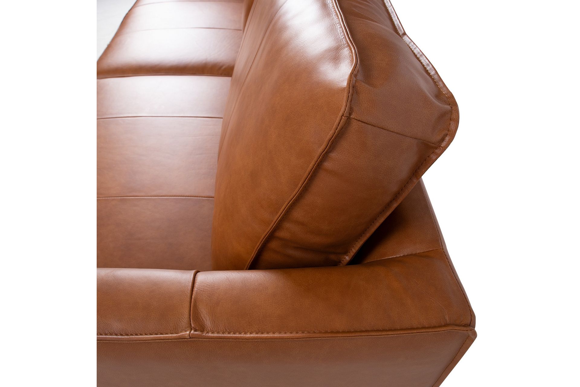 Sofa Leo Lysebrun - Møbler - Sofaer - Skinnsofaer