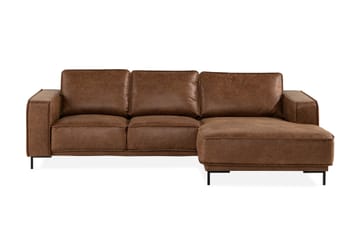 Sofa Minou 2-seter med Divan Høyre Bonded Leather