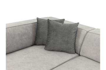 Slucajno Sofa Med Sjeselong 4-Seter - Grå - Møbler - Sofaer - Sofaer med sjeselong - 4 seters sofa med divan