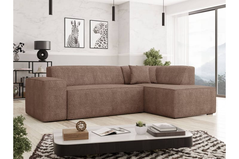 Slucajno Sofa Med Sjeselong 4-Seter - Møbler - Sofaer - Sofaer med sjeselong - 4 seters sofa med divan