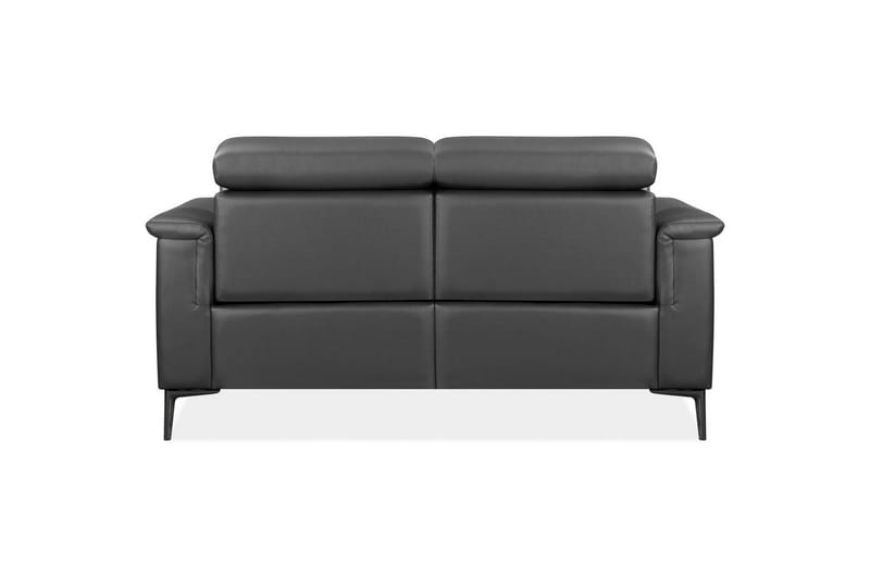 Sofa 2-seter Lund Grå, PU, Elektrisk recliner - Grå, PU, Elektrisk recliner - Møbler - Sofaer - Reclinersofaer