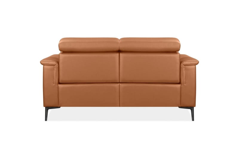 Sofa 2-seter Lund Kognac, Lær/PU, Elektrisk recliner - Kognac, Lær/PU, Elektrisk recliner - Møbler - Sofaer - Reclinersofaer