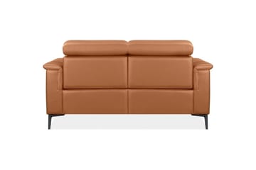 Sofa 2-seter Lund Kognac, Lær/PU, Elektrisk recliner - Kognac, Lær/PU, Elektrisk recliner - Møbler - Sofaer - Reclinersofaer
