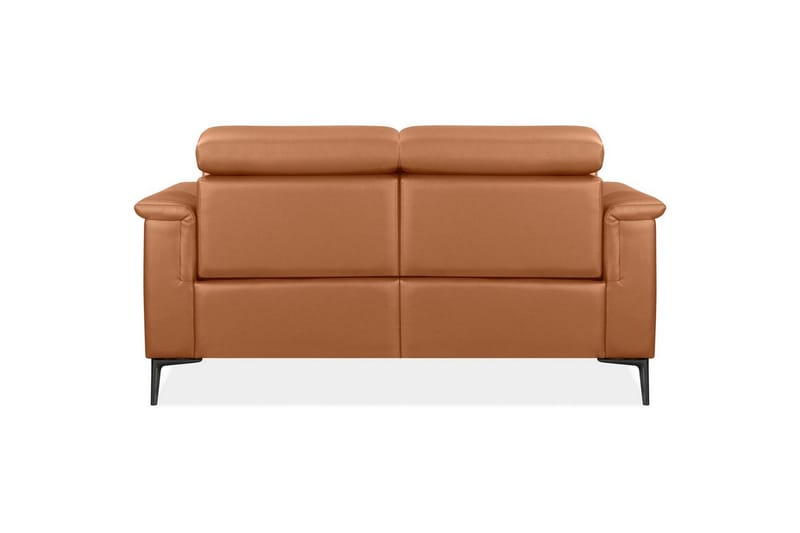 Sofa 2-seter Lund Kognac, Lær/PU, Elektrisk recliner - Kognac, Lær/PU, Elektrisk recliner - Møbler - Sofaer - Reclinersofaer