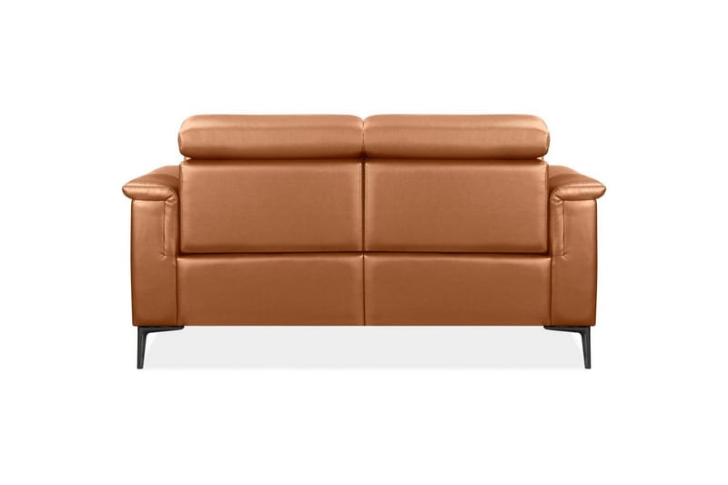 Sofa 2-seter Lund Kognac, PU, Elektrisk recliner - Kognac, PU, Elektrisk recliner - Møbler - Sofaer - Reclinersofaer