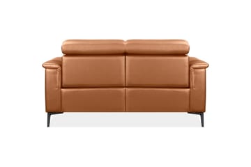 Sofa 2-seter Lund Kognac, PU, Elektrisk recliner - Kognac, PU, Elektrisk recliner - Møbler - Sofaer - Reclinersofaer