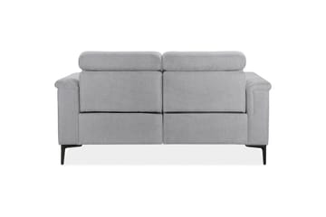 Sofa 2-seter Lund Lys grå, Belfast-stoff, Elektrisk recliner - Lys grå, Belfast-stoff, Elektrisk recliner - Møbler - Sofaer - Reclinersofaer