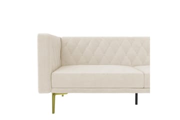 Sofa 2-seter Marseille Elfenben - Elfenben - Møbler - Sofaer - Fløyelssofaer