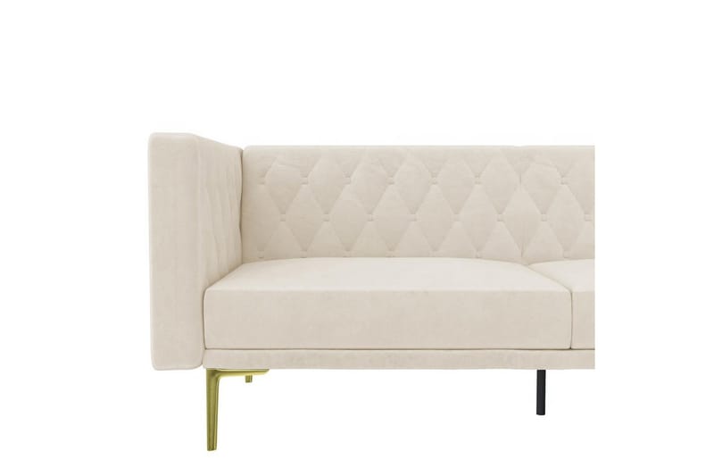 Sofa 2-seter Marseille Elfenben - Elfenben - Møbler - Sofaer - Fløyelssofaer