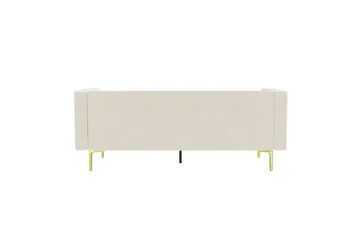 Sofa 2-seter Marseille Elfenben - Elfenben - Møbler - Sofaer - Fløyelssofaer