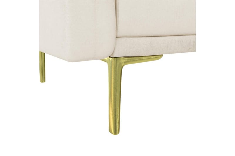 Sofa 2-seter Marseille Elfenben - Elfenben - Møbler - Sofaer - Fløyelssofaer