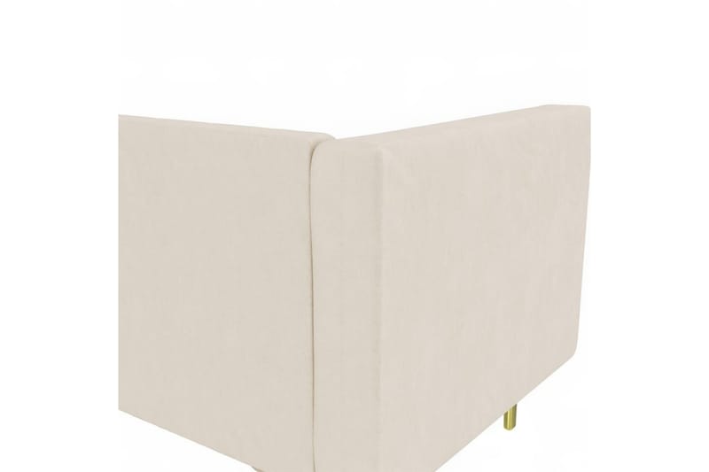 Sofa 2-seter Marseille Elfenben - Elfenben - Møbler - Sofaer - Fløyelssofaer