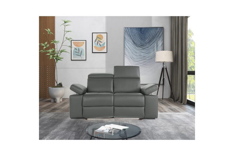 Sofa 2-seter Rayland Lær/PU - Lær/PU - Møbler - Sofaer - Reclinersofaer