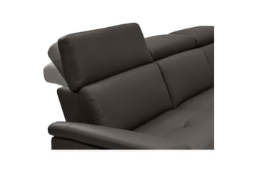 Sofa 2-seter Pareli Brun, Lær/PU, Manuell hvilestol - Brun, Lær/PU, Manuell hvilestol - Møbler - Sofaer - Reclinersofaer