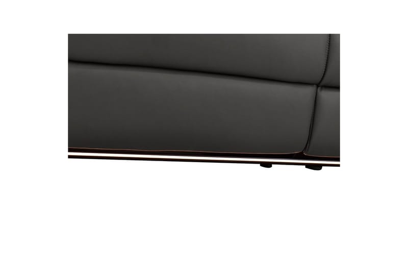 Sofa 2-seter Pareli Brun, PU, Manuell hvilestol - Brun, PU, Manuell hvilestol - Møbler - Sofaer - Reclinersofaer