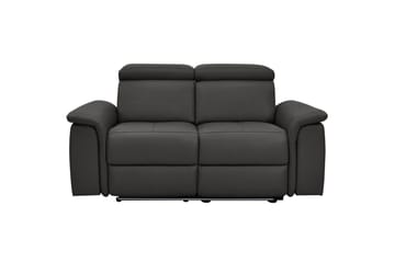 Sofa 2-seter Pareli Brun, PU, Manuell hvilestol - Brun, PU, Manuell hvilestol - Møbler - Sofaer - Reclinersofaer