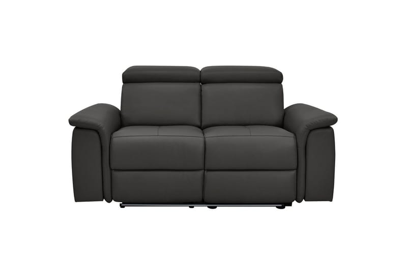 Sofa 2-seter Pareli Brun, PU, Manuell hvilestol - Brun, PU, Manuell hvilestol - Møbler - Sofaer - Reclinersofaer