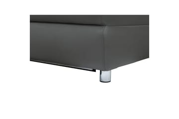 Sofa 2-seter Pareli Grå, Lær/PU, Elektrisk recliner - Grå, Lær/PU, Elektrisk recliner - Møbler - Sofaer - Reclinersofaer