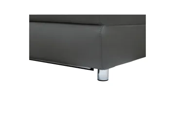 Sofa 2-seter Pareli Grå, Lær/PU, Elektrisk recliner - Grå, Lær/PU, Elektrisk recliner - Møbler - Sofaer - Reclinersofaer