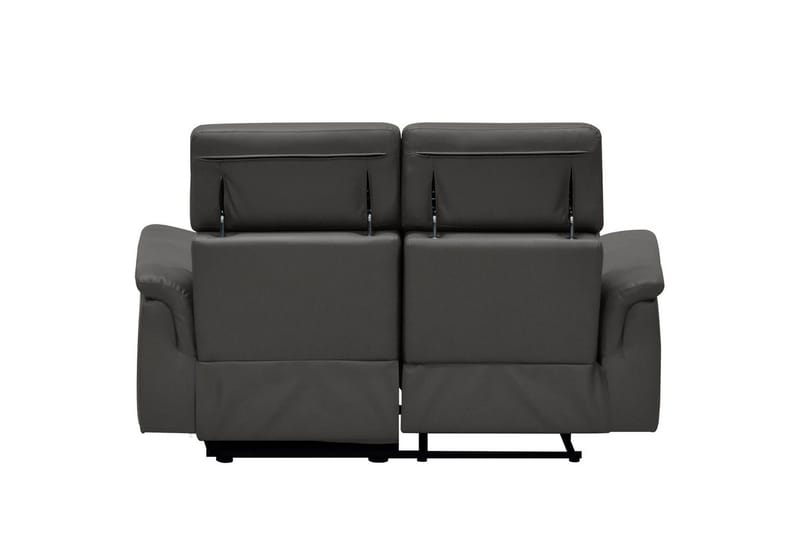 Sofa 2-seter Pareli Brun, PU, Manuell hvilestol - Brun, PU, Manuell hvilestol - Møbler - Sofaer - Reclinersofaer