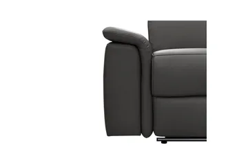 Sofa 2-seter Pareli Brun, PU, Manuell hvilestol - Brun, PU, Manuell hvilestol - Møbler - Sofaer - Reclinersofaer